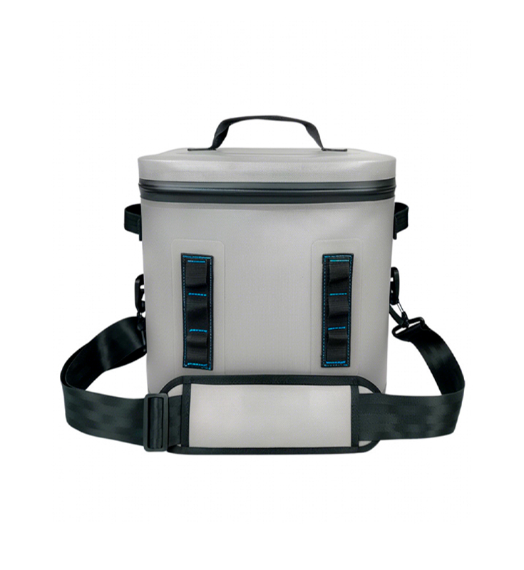 F-005 TPU Portable Soft CoolerWith Leak-proof Waterproof Zipper Lightweight for Camping