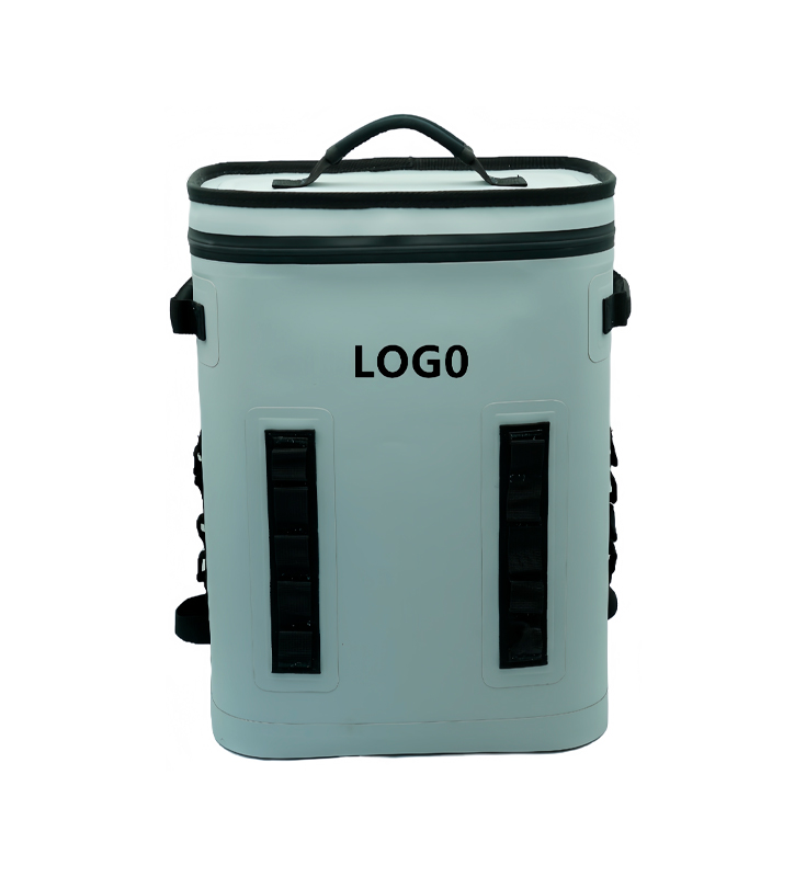 F-008 TPU Portable Waterproof Zipper Soft Cooler Backpack With Custom Logo