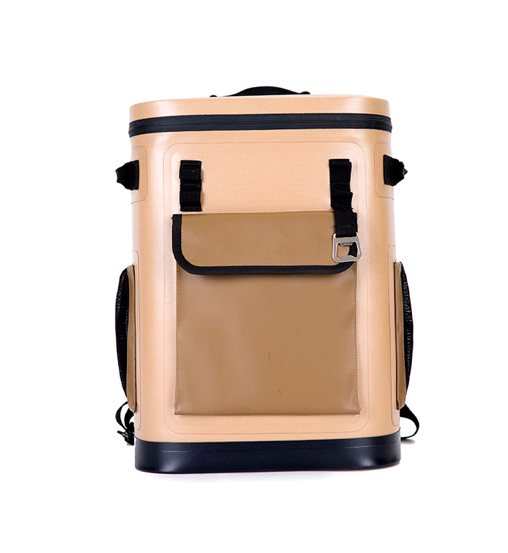 F-026  Waterproof TPU Portable Backpack Soft Cooler for Outdoor Hiking
