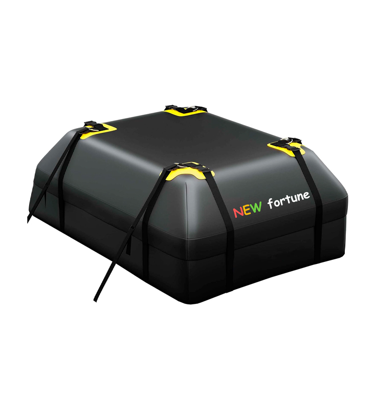 FO-12 15 Cubic Foot 500D PVC Outdoor Durable Waterproof Car Roof Cargo Bag
