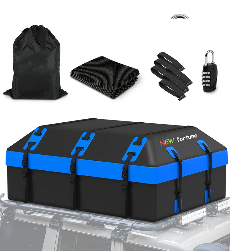 FO-29 Large Capacity Universal Durable Waterproof Car Rooftop Cargo Luggage Carrier Bag