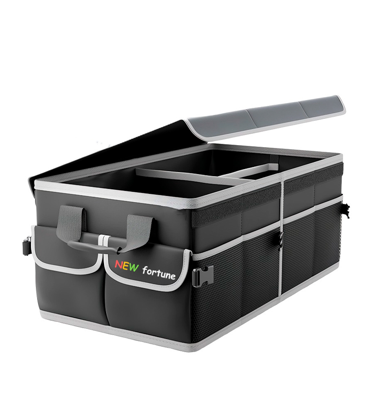 H-09 Durable Multi Compartment Foldable Trunk Storage Bag