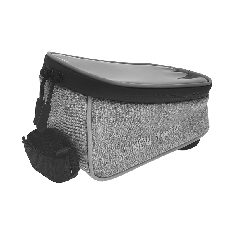 BI-07 Easy to Install Gray Bicycle Waterproof Storage Bag